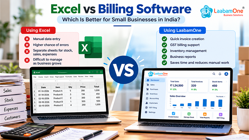  Excel vs Billing Software